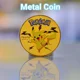 thumbnail image 4 of Coine Metal Pokémon Coins Anime Commemorative Silver Coin Mewtwo Vmax Pikachu Charizard Gold Cards Games Kids Toys Gift, 4 of 5