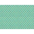 thumbnail image 1 of Ahgly Company Indoor Rectangle Patterned Mint Green Area Rugs, 2' x 5', 1 of 6