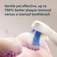 thumbnail image 4 of Philips Sonicare 5000 Series Electric Toothbrush - Sonic Toothbrush with Pressure Sensor, 4 Brushing Settings, Easystart Feature, Smartimer & Quadpacer, 14-Day Runtime, Marine Blue, Model Hx4042/84, 4 of 15