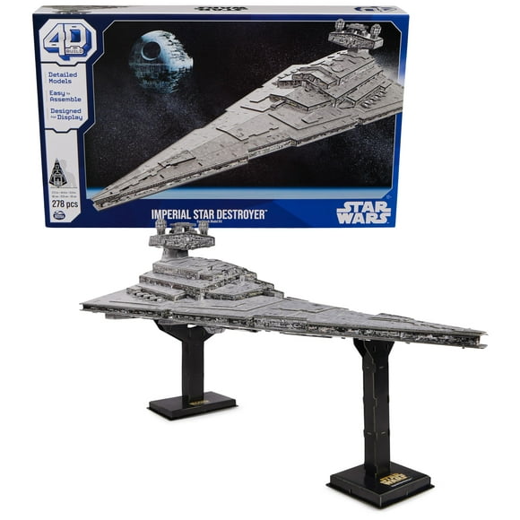 Kit de maquetas Spin Master Games 4D Build Star Wars Imperial Star Destroyer