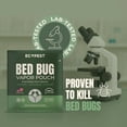 thumbnail image 4 of Bed Bug Vapor Pouch | Natural Bedbug Killer for Treating Luggage, Mattress, Beds, Couches, and More | Home Pest Fumigant and Fogger for Indoor Treatment of Bed Bugs | Kills Bed Bugs and Eggs, 4 of 7