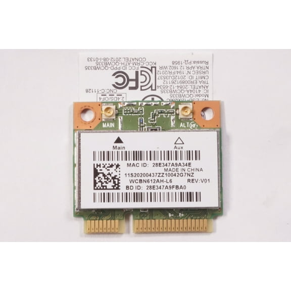 20200437 Lenovo Wireless Card 59440471 59446316 Yoga 2 11 desktop ln c20-05