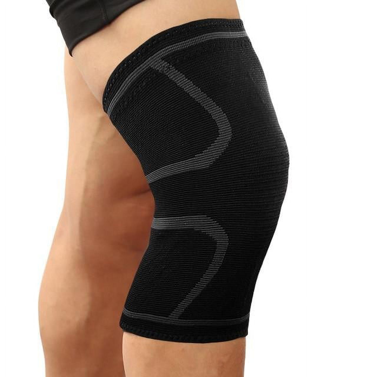 Creo Skate Co Black Nylon XL  Adjustable Knee Support Brace