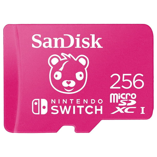 Tarjeta de memoria SanDisk 256GB microSDXC para Nintendo Switch