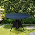 thumbnail image 6 of COVERS&ALL Round Table Top Cover, Made of 12 Oz Cover Max Fabric with Waterproof & UV-Resistant Property, Suitable for Indoors/Outdoors (44" Dia x 4" H Inches, Blue), 6 of 7