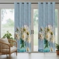 thumbnail image 5 of Outdoor Curtains for Patio Waterproof, Spring Flowers Outdoor Privacy Panels Grommet, Modern Farmhouse Oil Painting Floral Blackout Outside Curtains for Porch/Cabana/Pergola/Gazebo 54"x108", 1 Panel, 5 of 8