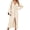 Beige, variant on Spring Fall Women Long Sleeve Button Down Casual Long Knit Cardigan