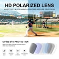 thumbnail image 3 of AOMASTE Kids Sunglasses Youth Baseball Sunglasses for Boys Girls 3-12 Polarized Sun Glasses UV400 Protection Sports Goggles, 3 of 7