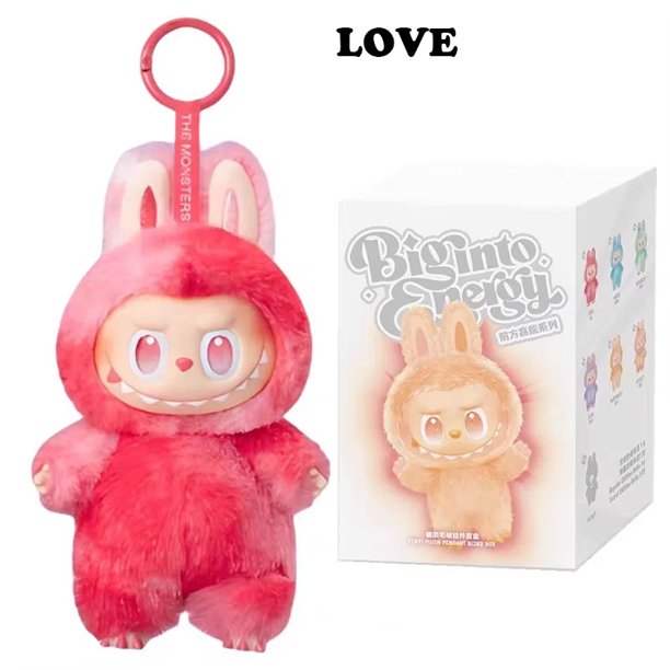 Labubu-caja ciega emocionante, figuras de acción de Anime, 17cm, bonita caja misteriosa, muñecos de Pvc y adornos para pasatiempos, muñeco con cara de vinilo de monstruos