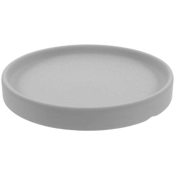 Bandeja de cerámica para macetas, base para macetas, bandeja para macetas, para el hogar y la sala de estar.