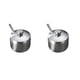 thumbnail image 2 of Tarro de Azúcar de Acero Inoxidable Cateissary con Cuchara y Tapa Plata, 2 of 6