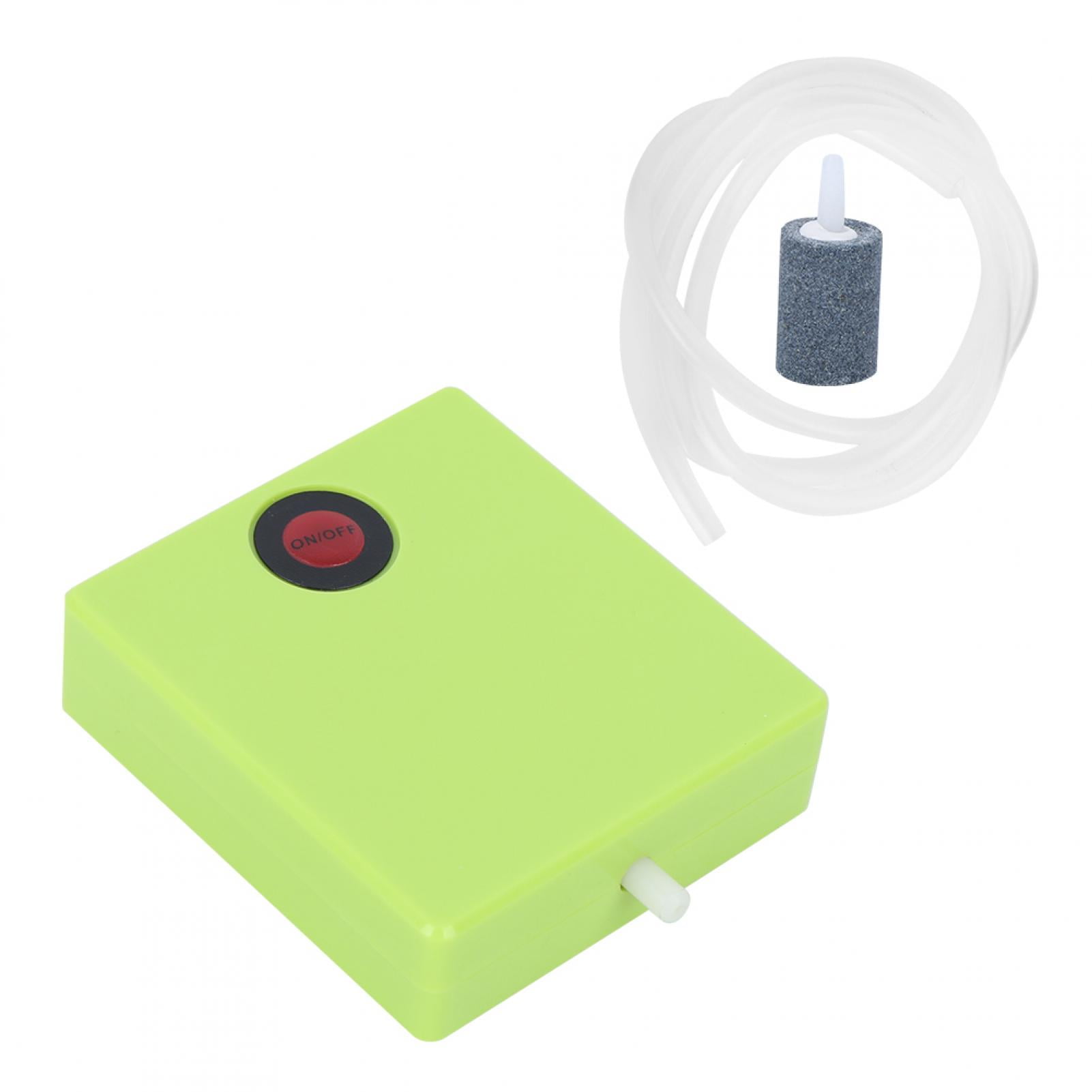 Henmomu Mini Aquarium Oxygen Pump Portable Dry Battery Operated Fish