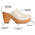 thumbnail image 3 of Journee Collection Womens Kelsy Mules Mid Block Heel Round Toe Pumps, 3 of 6