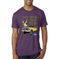 thumbnail image 1 of Wild Bobby, Driving Trucks and Taggin Bucks Retro Ford F150 Hunting, Cars and Trucks, Men Premium Tri Blend Tee, Vintage Purple, Large, 1 of 4