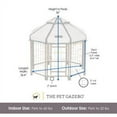 thumbnail image 4 of Pet Gazebo® 3FT Outdoor Dog Kennel with Canopy for Dogs, Beach Sand, 4 of 5