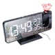 thumbnail image 1 of Termómetro Pantalla digital Higrómetro interior Temperatura Sensor de humedad 76MHz-108MHz Radio Portátil Desktop Snooze Reloj de alarma Negro Noticed EL006192-02B, 1 of 7