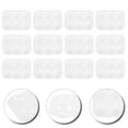 thumbnail image 3 of 12pcs Creative Plastic Square Six Hole Watercolor Water Mixing Trays (White), 3 of 3