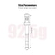 thumbnail image 3 of 3/8 Impact Adapter, 10 Pack 3/8 Socket Adapter 1/4 Inch to 3/8 Socket Adapter Kit for Impact Driver, 3 of 5