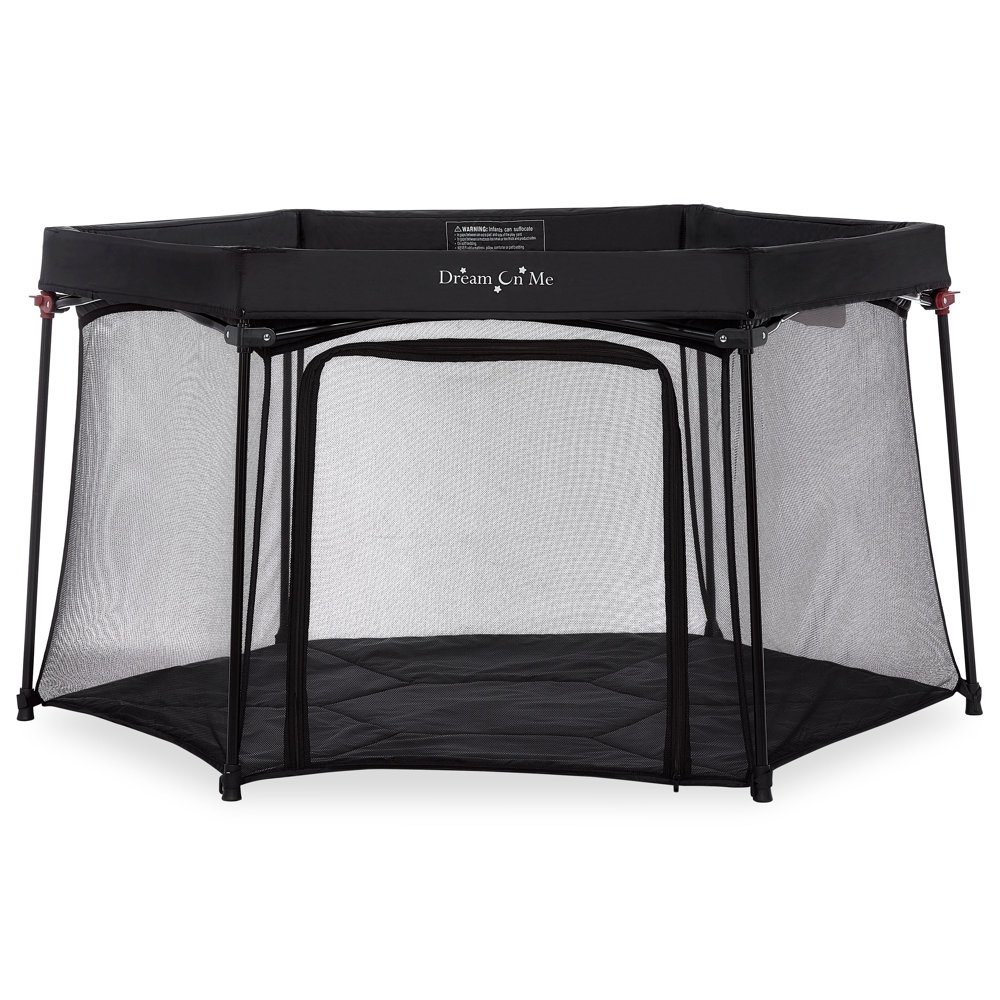 Dream On Me Onyx Playpen, Black