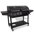 thumbnail image 6 of Charbroil Deluxe Charcoal & Gas Combination Cart Grill, 6 of 9