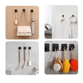 thumbnail image 1 of For Heavy Duty Adhesive Hooks Squarestraight Hook Silver, 1 of 4