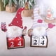 thumbnail image 4 of Calendario de madera sin rostro navideño Adornos de decoración para el hogar para ancianos Cuenta regresiva Feliz Navidad, 4 of 7