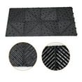 thumbnail image 5 of Garage Floor Tiles Interlocking 15.75x15.75 in 50pcs Garage Flooring Tiles Black, 5 of 24