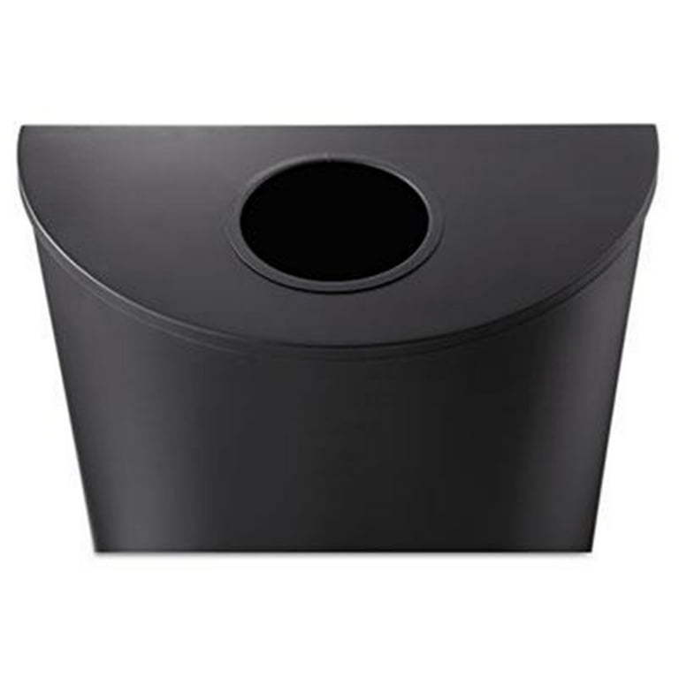 Safco Half Round Receptacle - 12.50 gal Capacity - Half-round - 32.5 Safco Half Round Receptacle - 12.50 gal Capacity - Half-round - 32.5