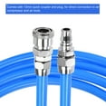 thumbnail image 5 of Uxcell Pneumatic Air Hose 12mm OD 8mm ID 15M Length Blue with Quick Coupler, 5 of 5
