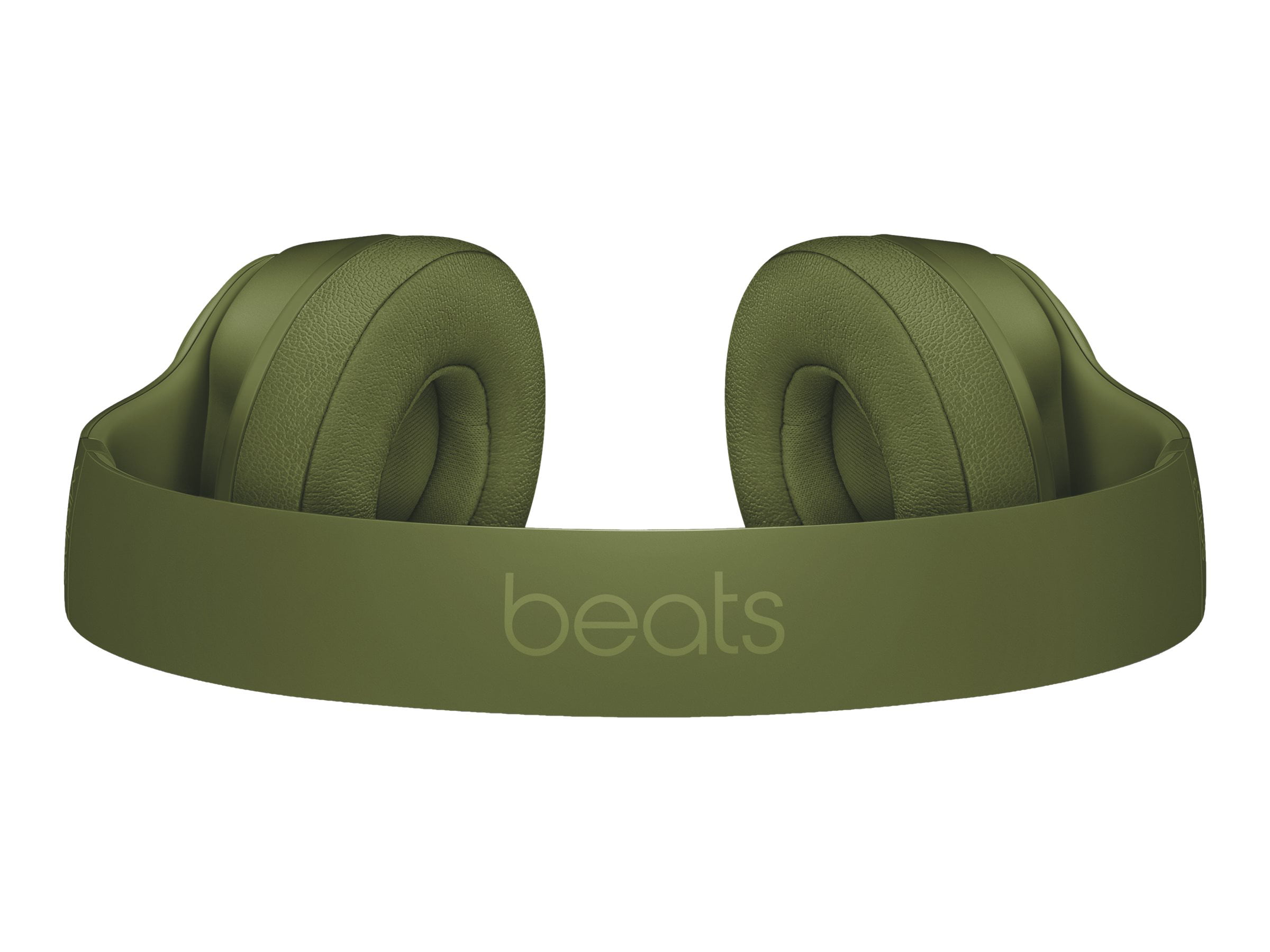 beats headphones olive green