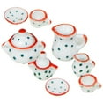 thumbnail image 4 of Miangastore Childrens Kitchen Toys Mini Tea Set Red 1Set 0.83X0.71X0.39in, 4 of 8