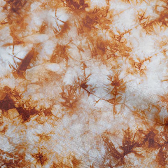 oneOone Viscose Jersey Rust Brown Fabric Brush Stroke Quilting Supplies Print Sewing Fabric By The Yard 60 Inch Wide