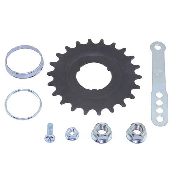Alta Bicycle Coaster Cog Hub Kits 22t Black for Bicycle Rims