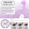 thumbnail image 5 of Varita facial de alta frecuencia - TUMAKOU Violeta Dispositivo portátil de mano de alta frecuencia para la piel facial - con 4 tubos morados, 5 of 5