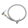 thumbnail image 1 of Manguera de extensión de inflador de neumáticos de 60 cm con conector portátil, tubo de bomba de liberación de aire de bloqueo de mandril, tubo de conexión de válvula de neumático para coche, camión, bicicleta Unique Bargains mandriles para neumáticos de automóviles, 1 of 7