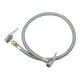 thumbnail image 1 of Manguera de extensión de inflador de neumáticos de 60 cm con conector portátil, tubo de bomba de liberación de aire de bloqueo de mandril, tubo de conexión de válvula de neumático para coche, camión, bicicleta Unique Bargains mandriles para neumáticos de automóviles, 1 of 7