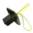 thumbnail image 1 of Rubber Base Plug, Black, 1 of 1