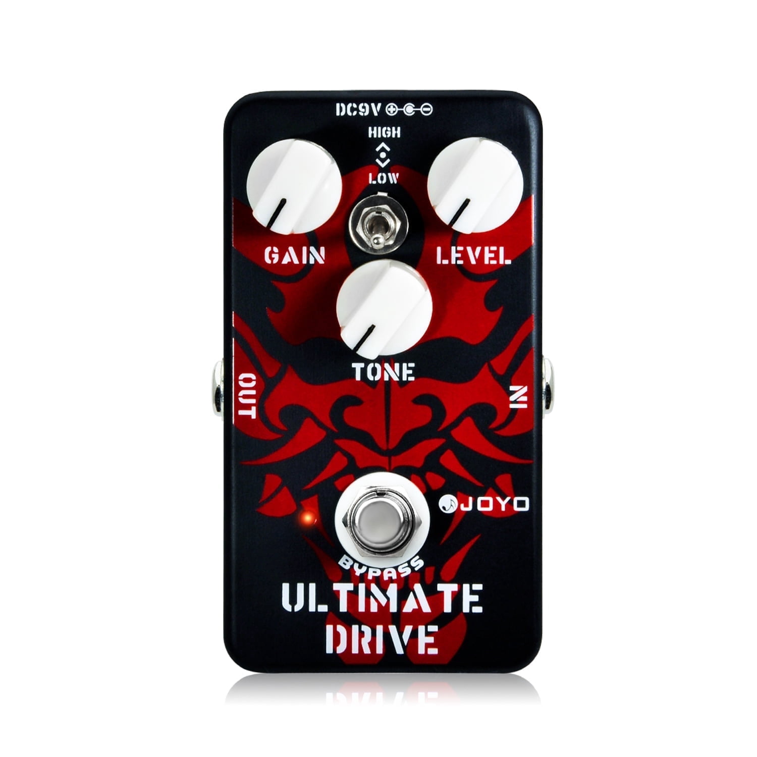 JOYO JF-02 Ultimate Drive Overdrive Distortion Effect Pedal TrueBypass for Electric Guitar