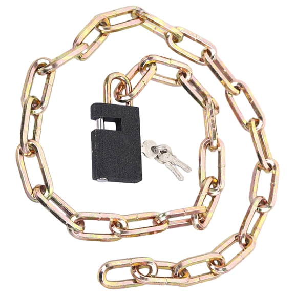 MOKKHNB Bike Lock With Keys Durable Safety Chain Lock For Motorbike Cut Design For Cycling Outdoor Security Accessory