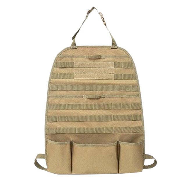 Bolsa de almacenamiento de juego rápido de tácticas de asiento de coche duraderas de nailon con múltiples bolsillos Wmkox8yii HFSH357