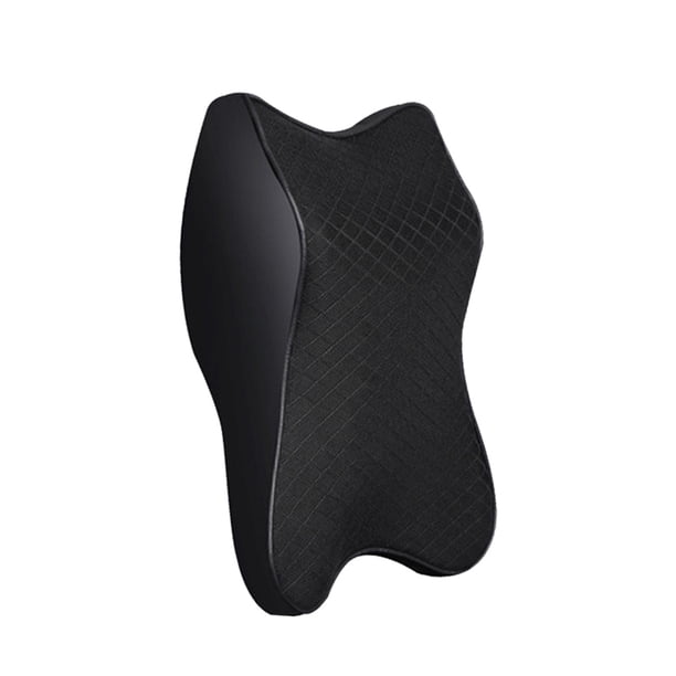 Organizador Almohada para reposacabezas de cuello de coche, soporte para reposacabezas de espuma viscoelástica (negro L) Tmvgtek Libre de BPA