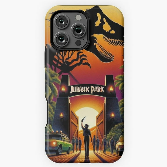 Jurassic Park Returns Movie Art Phone Case for iPhone 16 15 14 13 12 11 Pro Max M5900252