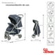 thumbnail image 4 of Carriola de Viaje Plegable THE BABY SHOP con Portabebe Manubrio Reversible Azul, 4 of 6
