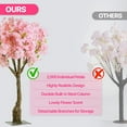 thumbnail image 2 of Artificial Cherry Blossom Tree 4ft – Pink Tree – Home, Wedding, Party Decor – Indoor & Outdoor – 4ft, 2 of 5