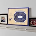 thumbnail image 4 of YouTheFan NHL Tampa Bay Lightning 5 Layer Stadiumview Wall Art, 4 of 5