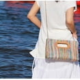 thumbnail image 4 of Bolso de mano de paja Liadreem con asa en la parte superior, bandolera, rafia, 4 of 5