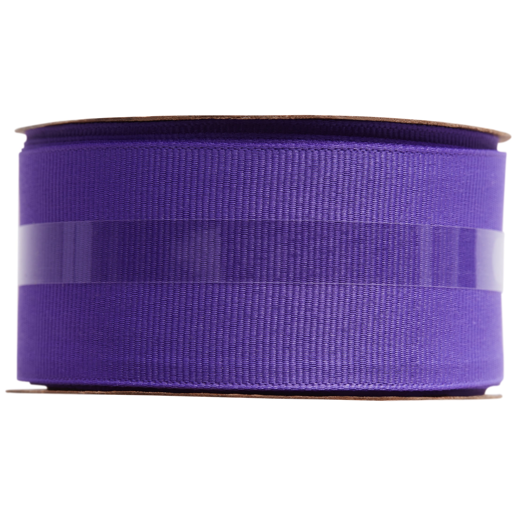 Offray Ribbon, Delphinium Purple 1 1/2 inch Grosgrain Polyester Ribbon, 12 feet