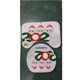 thumbnail image 5 of Fiudx Ofertas relámpago del día Alfombrilla de baño de tres piezas personalizada de la serie navideña Surviving 2020, 5 of 6