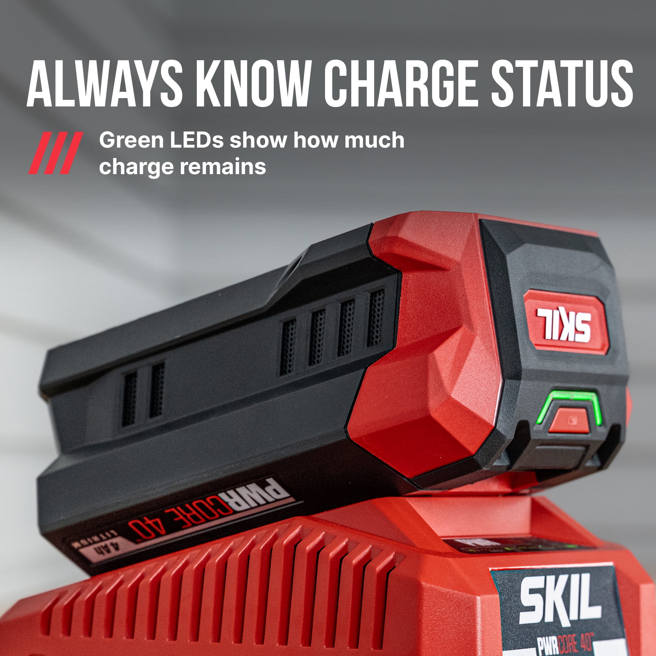 SKIL PWR CORE 40V 4.0Ah Lithium Battery,  BY8708C-01