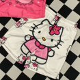 thumbnail image 1 of Pantalones cortos de Hello Kitty Sanrio Kuromi Stitch para el hogar, pijamas informales con bonito gato KT, regalos para niñas, 1 of 3